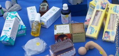 Quelques produits de soins du corps